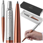 DŁUGOPIS PARKER JOTTER CHELSEA ORANGE CT POMARAŃCZOWY NIEBIESKI WKŁAD