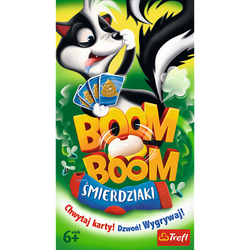 GRA PLANSZOWA ZRĘCZNOŚCIOWA RODZINNA BOOM BOOM ŚMIERDZIAKI TREFL 01910