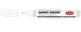 MARKER KREDOWY BIAŁY DO TABLIC SZKŁA TOMA OKRĄGŁY 4,5mm ZMYWALNY - 5 szt.