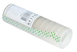 TAŚMA BIUROWA Q-CONNECT KLEJĄCA TRANSPARENTNA 12 mm x 10 m - 12 sztuk
