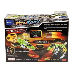 MOTOZAURY DINOZAUR TRANSFORMUJĄCY TERIZINOZAUR PULSOR VTECH SAMOLOT