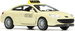 PEUGEOT COUPE 407 TAXI METALOWE AUTO KOLEKCJONERSKIE WELLY 1:34