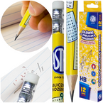 OŁÓWEK HB Z GUMKĄ Z TABLICZKĄ MNOŻENIA ŚCIĄGA TRÓJKĄTNY ASTRA - 12 szt.