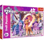 PUZZLE 24 MAXI MY LITTLE PONY WESOŁY DZIEŃ KUCYKÓW UKŁADANKA TREFL 14355