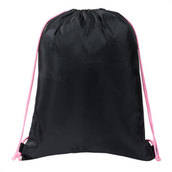 PLECAK SZKOLNY PIÓRNIK WOREK CZARNY ST.RIGHT 3w1 BP-01 ŁAŃCUSZEK PINK K-POP