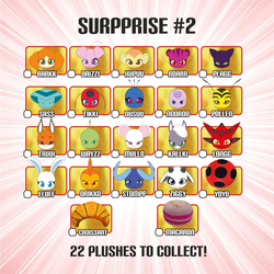 MIRACULOUS BIEDRONKA I CZARNY KOT MIRABALL MASKOTKA PLUSZAK NIESPODZIANKA