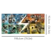 PUZZLE 9000 ELEMENTÓW HARRY POTTER HOUSE OF HOGWARTS PREMIUM 81023 TREFL