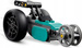 LEGO CREATOR 3w1 MOTOCYKL VINTAGE ŚCIGACZ DRAGSTER CHOPPER 128 EL. 31135