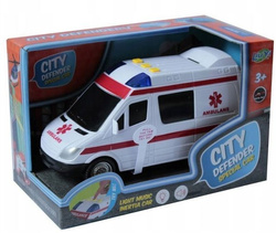 AUTO AMBULANS Z SYRENĄ ŚWIATŁO DŹWIĘK
