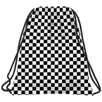 WOREK NA BUTY OBUWIE WF PLECAK NA SZNURKACH BACKUP CZARNO-BIAŁA SZACHOWNICA