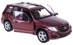 SAMOCHÓD WELLY 1:34 MERCEDES-BENZ GLK BORDOWY