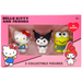 HELLO KITTY FIGURKI 3w1 KUROMI KEROPPI GUMKI DO ŚCIERANIA 3D SZKOLNE