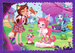 PUZZLE 4W1 ZABAWA Z PUPILAMI ENCHANTIMALS  - TREFL