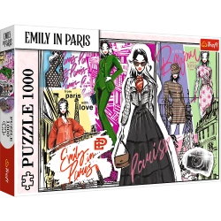PUZZLE 1000 EL. EMILY W PARYŻU: MODOWE INSPIRACJE UKŁADANKA TREFL 10967