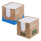 KOSTKA NOTES W POJEMNIKU 700 kart 90x90 BIAŁY SZYMANKIEWICZ HERLITZ - 2 szt