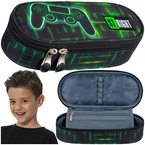 PIÓRNIK SZKOLNY SASZETKA USZTYWNIONA ST.RIGHT MAJEWSKI DLA GRACZA NEON PAD