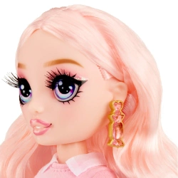 RAINBOW HIGH LALKA MODOWA CREATIVE CRYSTALS RÓŻOWA BELLA PARKER AKCESORIA