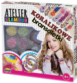 ATELIER GLAMOUR KORALIKOWE BRANSOLETKI - DROMADER