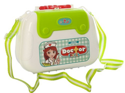 MAŁY DOKTOR LEKARZ ZESTAW LEKARSKI W TOREBCE