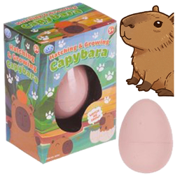 KAPIBARA JAJKO WYKLUWAJĄCE SIĘ FIGURKA NIESPODZIANKA ROSNĄCA W WODZIE JAJO