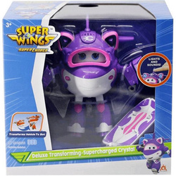 SUPER WINGS SUPERCHARGED CRYSTAL SAMOLOT 2w1 FIGURKA TRANSFORMUJĄCA