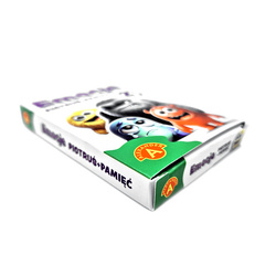 KARTY PIOTRUŚ EMOCJE MEMO PAMIĘĆ 2w1 STWORKI GRA KARCIANA ALEXANDER