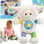 ZABAWKA INTERAKTYWNA PLUSZAK MASKOTKA RADOSNA OWIECZKA DŹWIĘK PL VTECH