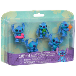 STITCH FIGURKI KOLEKCJONERSKIE ZESTAW 5 FIGUREK LILO I STITCH DISNEY