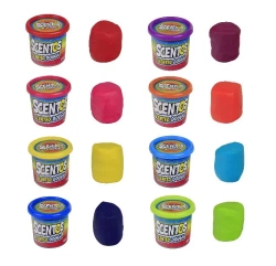 CIASTOLINA PACHNĄCA 2 TUBY KOLORY 226g MASA PLASTYCZNA KREATYWNA SCENTOS