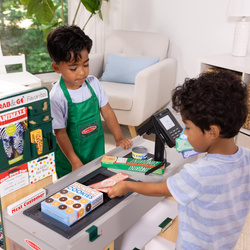 ARTYKUŁY SKLEPOWE ZESTAW SPRZEDAWCY PRODUKTY SPOŻYWCZE MELISSA AND DOUG