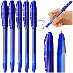 DŁUGOPIS NIEBIESKI Z WKŁADEM OLEJOWYM IGŁOWA KOŃCÓWKA 0,7mm TETIS - 5 szt.