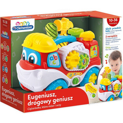 CIĘŻARÓWKA INTERAKTYWNA EDUKACYJNA EUGENIUSZ DROGOWY GENIUSZ CLEMENTONI
