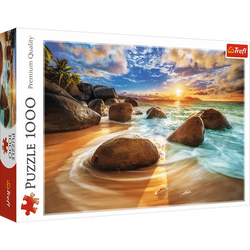 PUZZLE PLAŻA SAMUDRA INDIE 1000 ELEMENTÓW UKŁADANKA - 10461 TREFL 