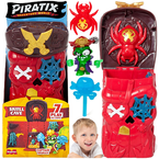 PIRATIX SKULL CAVE TAJNA CZERWONA JASKINIA CZASZEK FIGURKA MAGIC BOX