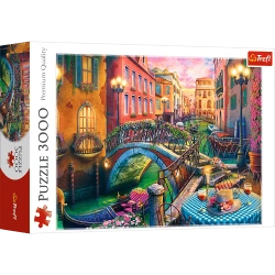 PUZZLE 3000 ELEMENTÓW WIECZÓR W WENECJI WŁOCHY UKŁADANKA 33080 TREFL