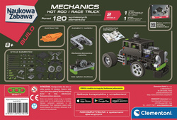 KLOCKI KONSTRUKCYJNE LABORATORIUM MECHANIKI SAMOCHÓD HOT ROD I RACE TRUCK