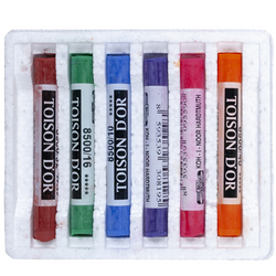 PASTELE SUCHE ZESTAW ARTYSTYCZNY KOH-I-NOOR TOISON DOR KREDKI 18 KOLORÓW