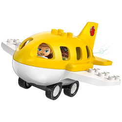 LEGO DUPLO PIERWSZY RAZ NA LOTNISKU SAMOLOT PILOT MIŚ DUŻE KLOCKI 10443