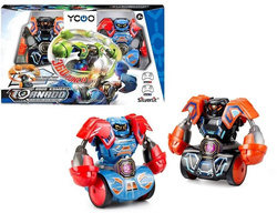 WALCZĄCE ROBOTY BITEWNE ROBO KOMBAT TORNADO 2w1 ZDALNIE STEROWANE SILVERLIT