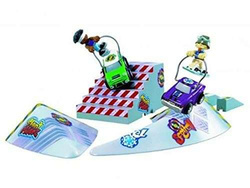 ZABAWKA TOR WYŚCIGOWY STUNT RIDERZ FREESTYLE ZONE FIGURKI RAMPY