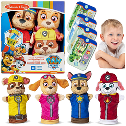 MASKOTKI PACYNKI PSI PATROL 4w1 SKYE TEATRZYK LALECZKI MELISSA AND DOUG