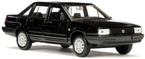 VW SANTANA CZARNY METALOWY SAMOCHÓD MODEL KOLEKCJONERSKI WELLY