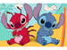 PUZZLE MINI 54 ELEMENTY STITCH I JEGO ŚWIAT UKŁADANKA TREFL 19813