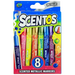 MAZAKI PISAKI FLAMASTRY PACHNĄCE METLICZNE 8 INTENSYWNYCH KOLORÓW SCENTOS