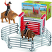 SCHLEICH FARM WORLD KOWBOJ UJEŻDŻAJĄCY BYKA ZAGRODA RODEO FIGURKI 41419