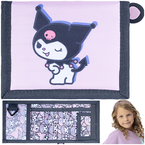 PORTFEL DZIECIĘCY NA RZEP DLA DZIEWCZYNKI ST.MAJEWSKI KRÓLIK PINK KUROMI