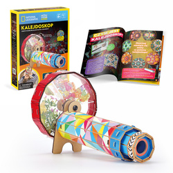 PUZZLE 3D KALEJDOSKOP ZESTAW KONSTRUKCYJNY NATIONAL GEOGRAPHIC CUBIC FUN