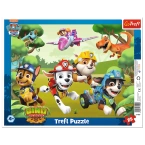PUZZLE RAMKOWE 25 PSI PATROL WYCZYNOWE TRIKI PIESKÓW UKŁADANKA 31429 TREFL