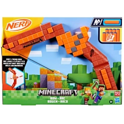 NERF N SERIES MINECRAFT ŁUK WYRZUTNIA STRZAŁKI POCISKI 8 szt. HASBRO