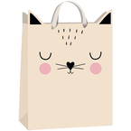 TOREBKA PREZENTOWA OZDOBNA DUŻA I PAPIEROWA 45x33x17cm INTERDRUK ZWIERZĄTKA